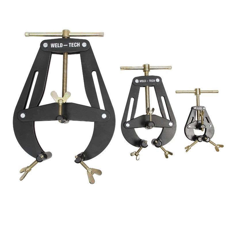 WT stalen klemmen met RVS drukpunten