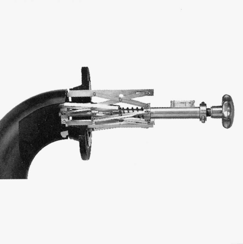 Inwendige manuele flensklem (IMF)