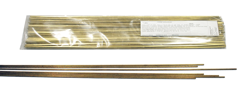 Lasbrons (CuZn 60/40) flux mantel/kern