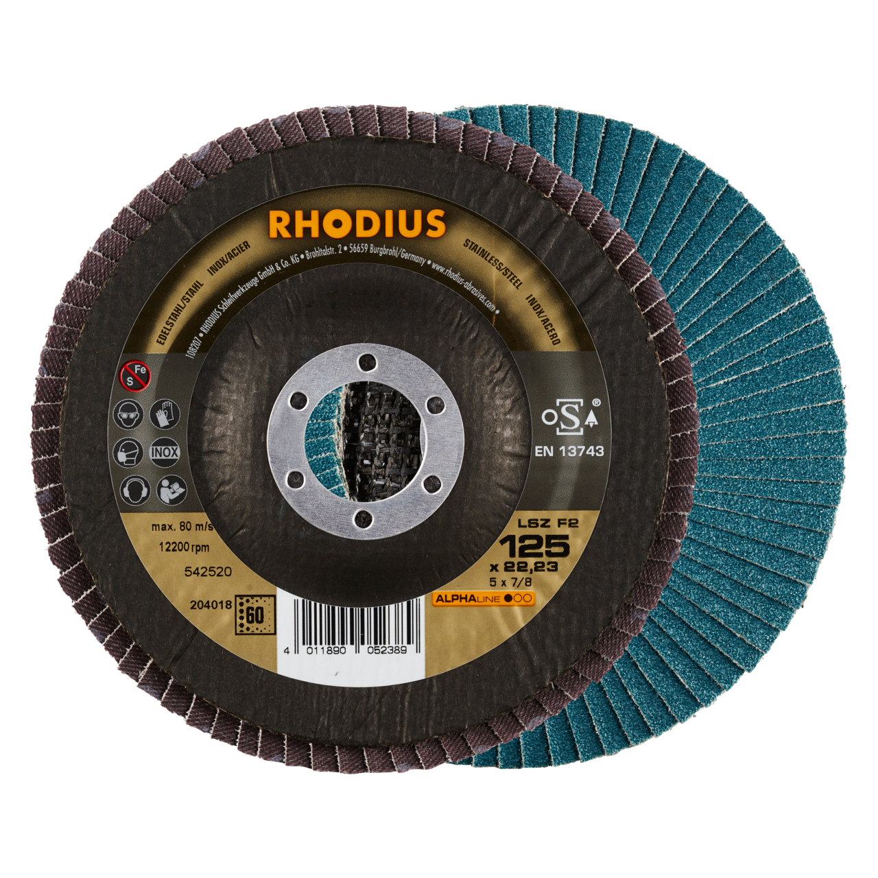 Lamellenschijven voor RVS